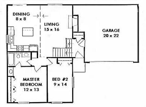 First Floor plan for #910