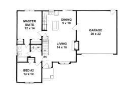Floor plan for #922