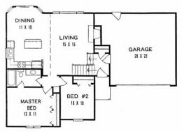 Floor plan for #925
