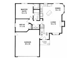Floor plan for #926