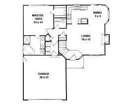 Floor plan for #940