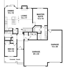 Floor plan for #1149
