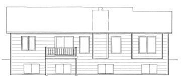 Elevation 1 for Plan #1154