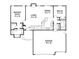 Floor plan for #1164