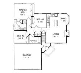 Floor plan for #1194
