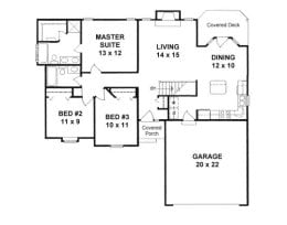 Floor plan for #1220