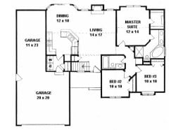Floor plan for #1221