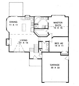 Floor plan for #1231