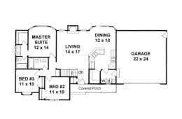 Floor plan for #1236