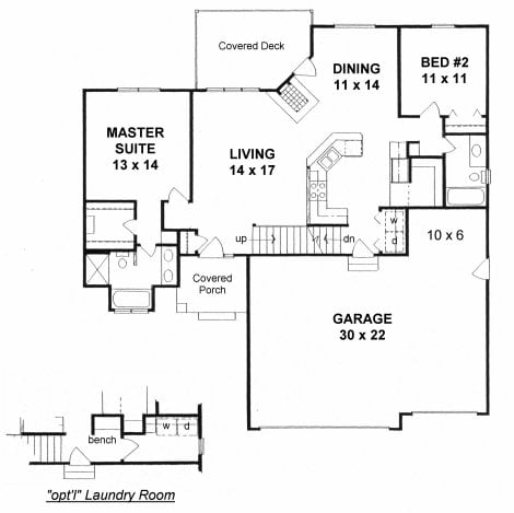 First Floor plan for #1239