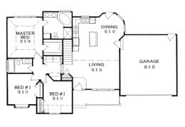Floor plan for #1240