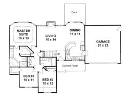 Floor plan for #1267