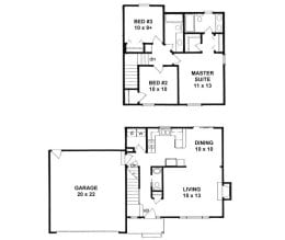 Floor plan for #1269