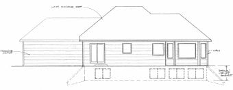 Elevation 1 for Plan #1272