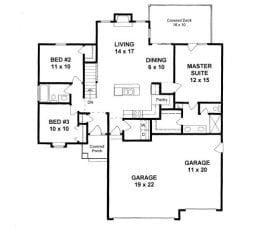 Floor plan for #1279