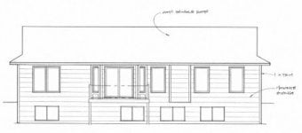 Elevation 1 for Plan #1307