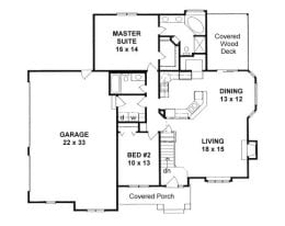 Floor plan for #1309