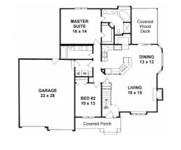 Floor plan for #1333