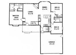 Floor plan for #1342
