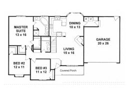 Floor plan for #1410