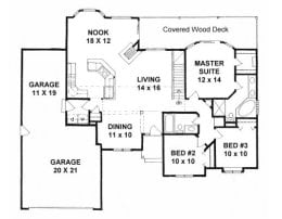 Floor plan for #1436