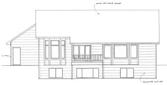 Elevation 1 for Plan #1476