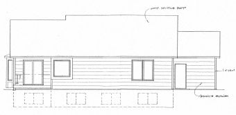 Elevation 1 for Plan #1484