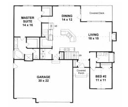 Floor plan for #1489