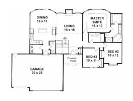 Floor plan for #1508