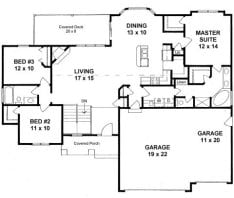 Floor plan for #1524