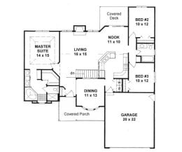 Floor plan for #1526