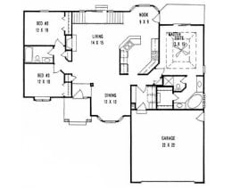 Floor plan for #1533