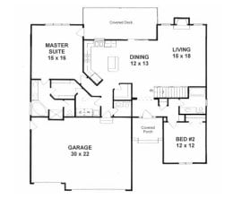 Floor plan for #1553