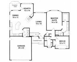 Floor plan for #1565