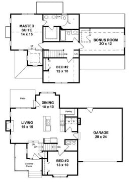 Floor plan for #1570