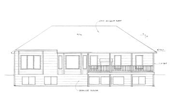 Elevation 1 for Plan #1614