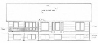 Elevation 1 for Plan #1651