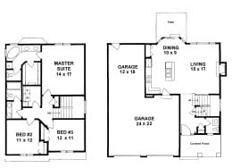 Floor plan for #1656