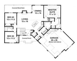 Floor plan for #1683