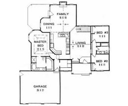 Floor plan for #1700