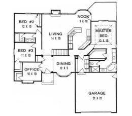 Floor plan for #1704