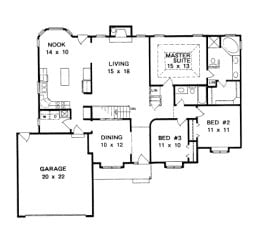 Floor plan for #1705