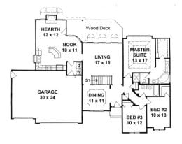 Floor plan for #1720