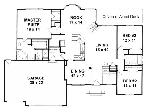 First Floor plan for #1764