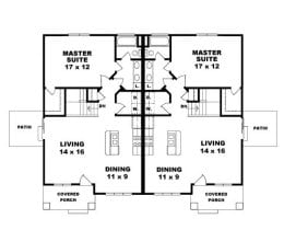 Floor plan for #1776