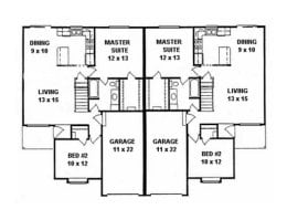Floor plan for #1860
