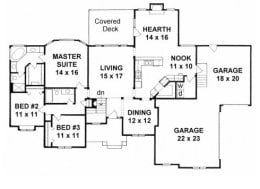 Floor plan for #1865