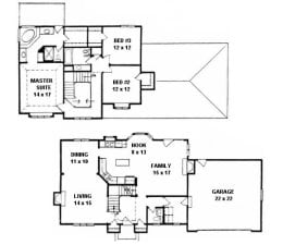 Floor plan for #2042