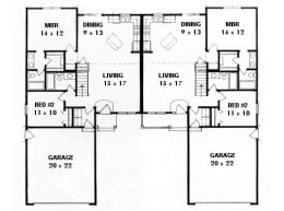 Floor plan for #2062