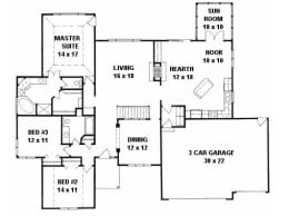 Floor plan for #2103